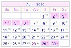 календарь менструального цикла