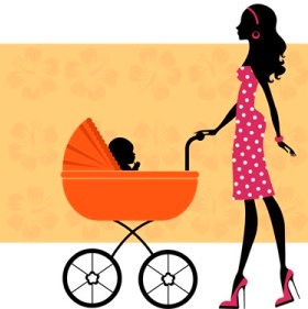 модная мама