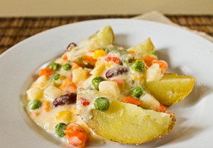 картофель запеченный